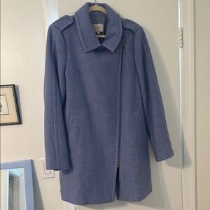 LOFT Women's Lavender Trench Coat